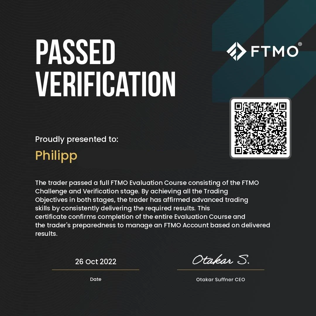 Yolo FTMO Passed Verification
