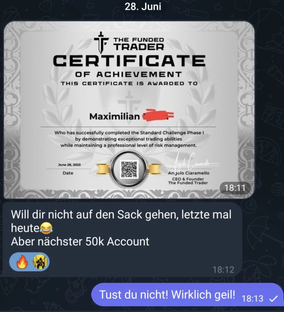 Yorilla Trading Kundenergebnis 1