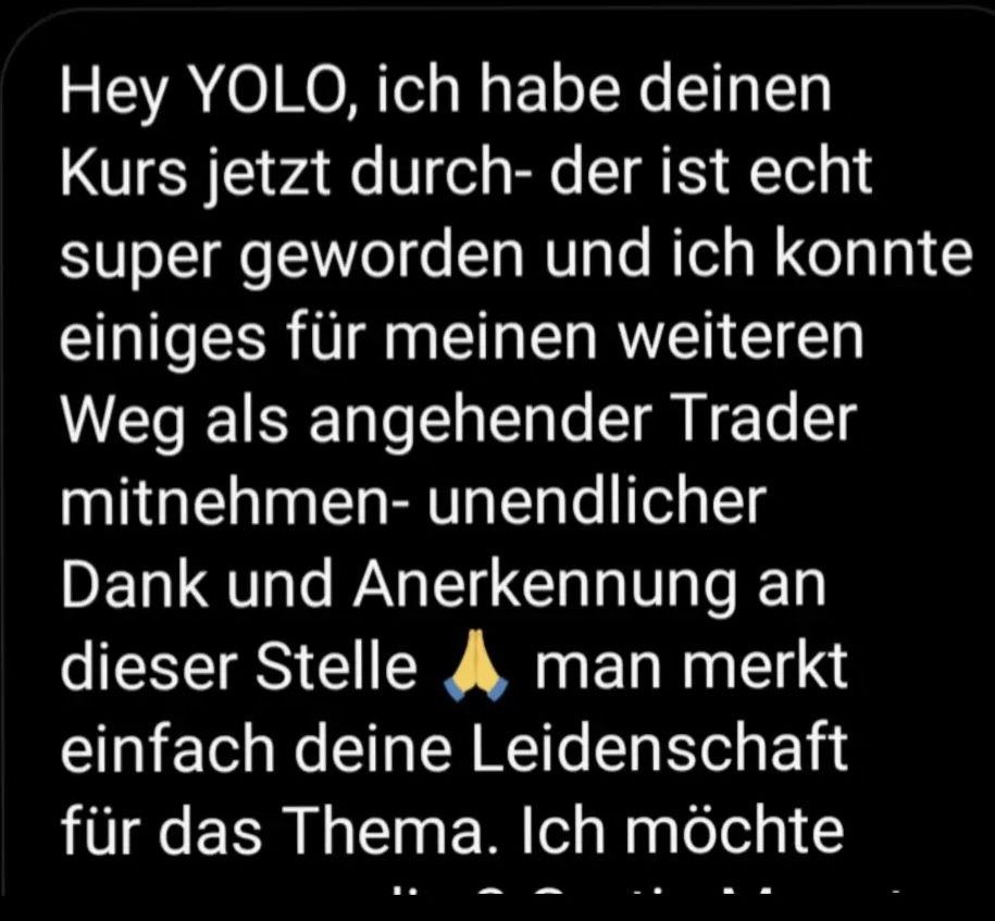 Yorilla Trading Dojo Bewertung